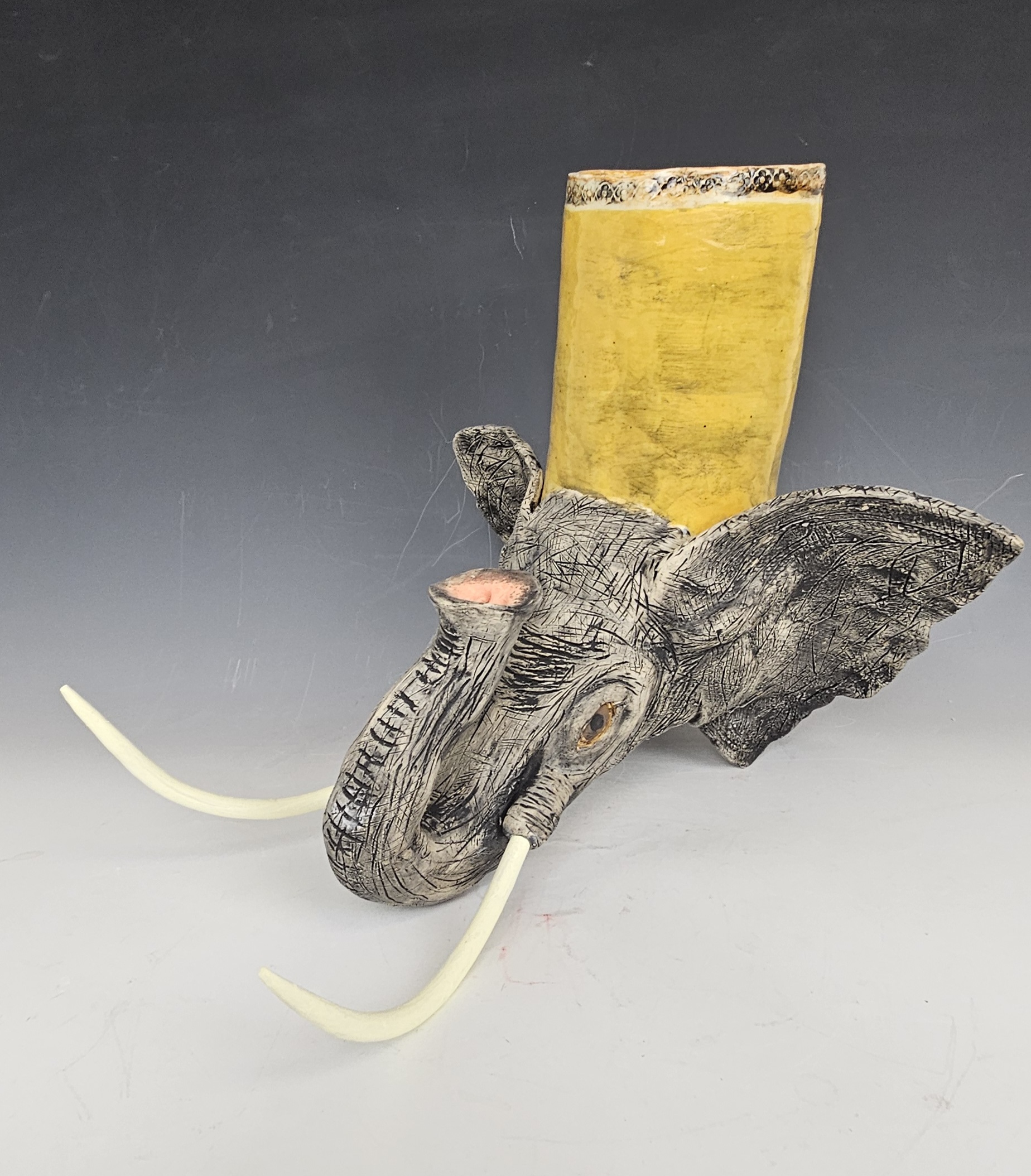 Elephant Rhyton 2b