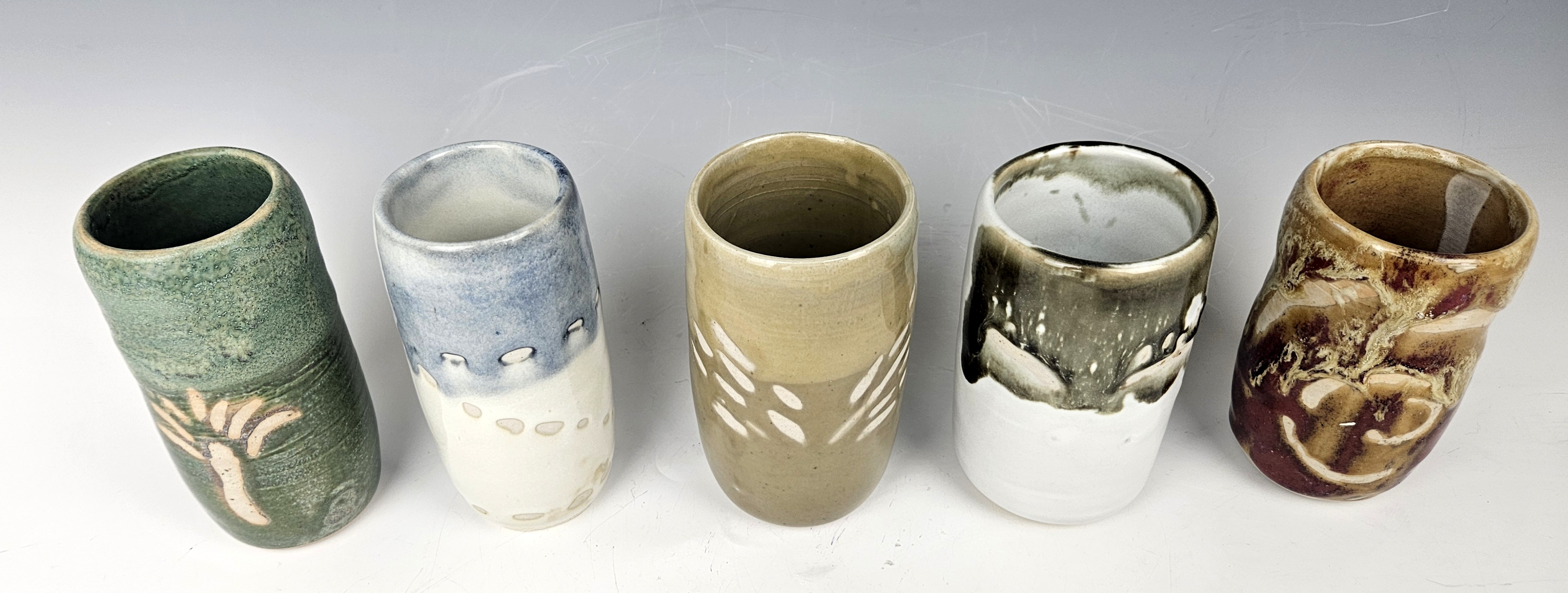 Final cylinders - after Cone 10 firing